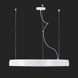 DELIA L5 závěsné plastové svítidlo bílá IP40 3000 K 150W LED DALI - OSMONT Obrázek pro produkt DELIA L5 závěsné plastové svítidlo bílá IP40 3000 K 150W LED DALI - OSMONT