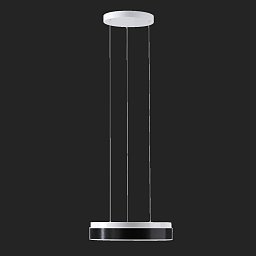 DELIA LEC2 závěsné plastové svítidlo bílá / bílo - černá IP40 3000 K 27W LED DALI (původní kód OS 69409) - OSMONT Obrázek pro produkt DELIA LEC2 závěsné plastové svítidlo bílá / bílo - černá IP40 3000 K 27W LED DALI (původní kód OS 69409) - OSMONT
