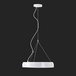 DELIA T3 závěsné plastové svítidlo bílá IP40 3000 K 49W LED nouzové kombinované 3 h - OSMONT Obrázek pro produkt DELIA T3 závěsné plastové svítidlo bílá IP40 3000 K 49W LED nouzové kombinované 3 h - OSMONT