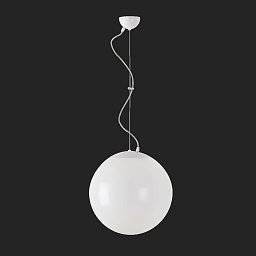 ISIS L3 PM závěsné plastové svítidlo bílá IP40 4000 K 27W LED nouzové kombinované 1 h - OSMONT Obrázek pro produkt ISIS L3 PM závěsné plastové svítidlo bílá IP40 4000 K 27W LED nouzové kombinované 1 h - OSMONT