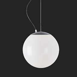 ISIS L3 PM HP závěsné plastové svítidlo černá / bílá IP40 3000 K 52W LED nouzové kombinované 3 h - OSMONT Obrázek pro produkt ISIS L3 PM HP závěsné plastové svítidlo černá / bílá IP40 3000 K 52W LED nouzové kombinované 3 h - OSMONT