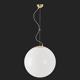 ISIS L4 závěsné plastové svítidlo mosaz leštěná / bílá IP40 4000 K 41W LED nouzové kombinované 3 h (původní kód OS 66715) - OSMONT Obrázek pro produkt ISIS L4 závěsné plastové svítidlo mosaz leštěná / bílá IP40 4000 K 41W LED nouzové kombinované 3 h (původní kód OS 66715) - OSMONT