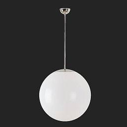ISIS P4 závěsné plastové svítidlo nerez leštěná / bílá IP40 100W E27 - OSMONT Obrázek pro produkt ISIS P4 závěsné plastové svítidlo nerez leštěná / bílá IP40 100W E27 - OSMONT