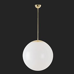 ISIS P4 závěsné plastové svítidlo mosaz leštěná / bílá IP40 100W E27 - OSMONT Obrázek pro produkt ISIS P4 závěsné plastové svítidlo mosaz leštěná / bílá IP40 100W E27 - OSMONT