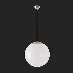 ISIS S3 PM závěsné plastové svítidlo nerez broušená / bílá IP40 3000 K 27W LED nouzové kombinované 1 h (původní kód OS 64319) - OSMONT Obrázek pro produkt ISIS S3 PM závěsné plastové svítidlo nerez broušená / bílá IP40 3000 K 27W LED nouzové kombinované 1 h (původní kód OS 64319) - OSMONT
