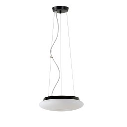 SATURN L1 závěsné skleněné svítidlo černá / bílá IP20 4000 K 16W LED - OSMONT Obrázek pro produkt SATURN L1 závěsné skleněné svítidlo černá / bílá IP20 4000 K 16W LED - OSMONT