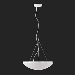 TITAN T3 závěsné plastové svítidlo bílá IP40 3x60W E27 - OSMONT Obrázek pro produkt TITAN T3 závěsné plastové svítidlo bílá IP40 3x60W E27 - OSMONT