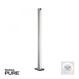 Paul Neuhaus PURE LINES LED stojací svítidlo hliník stmívatelné otočné vypínač 2700-5000K - PAUL NEUHAUS Obrázek pro produkt Paul Neuhaus PURE LINES LED stojací svítidlo hliník stmívatelné otočné vypínač 2700-5000K - PAUL NEUHAUS