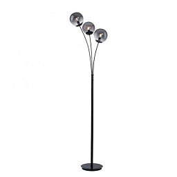 BIG WIDOW LED stojací svítidlo 3 ramenné, černá, dekorativní design, hra světla, prohnuté - LEUCHTEN DIREKT / JUST LIGHT Obrázek pro produkt BIG WIDOW LED stojací svítidlo 3 ramenné, černá, dekorativní design, hra světla, prohnuté - LEUCHTEN DIREKT / JUST LIGHT
