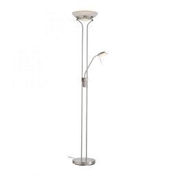 ZAHARA LED stojací svítidlo, stmívatelné, otočné, lampa na čtení, stříbrná, osvětlení stropu 3000K - LEUCHTEN DIREKT / JUST LIGHT Obrázek pro produkt ZAHARA LED stojací svítidlo, stmívatelné, otočné, lampa na čtení, stříbrná, osvětlení stropu 3000K - LEUCHTEN DIREKT / JUST LIGHT