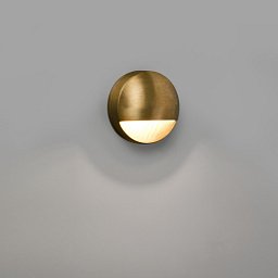 DRAK mosazná nástěnná lampa - FARO Obrázek pro produkt DRAK mosazná nástěnná lampa - FARO
