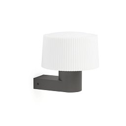 MUFFIN nástěnná lampa, tmavě šedá - FARO Obrázek pro produkt MUFFIN nástěnná lampa, tmavě šedá - FARO