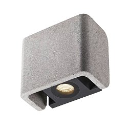 MANA OUT WL set nástěnné přisazené svítidlo šedá/antracit 11 W 650 lm 3000 K CRI80 60° s fázovým řízením na sestupné hraně - BIG WHITE (SLV) Obrázek pro produkt MANA OUT WL set nástěnné přisazené svítidlo šedá/antracit 11 W 650 lm 3000 K CRI80 60° s fázovým řízením na sestupné hraně - BIG WHITE (SLV)