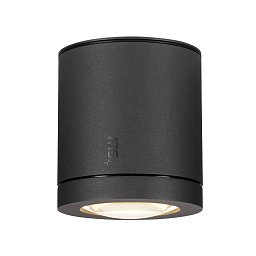 ENOLA OCULUS CL stropní přisazené svítidlo antracit 11 W 1000/1100 lm 3000/4000 K CRI90 100° - BIG WHITE (SLV) Obrázek pro produkt ENOLA OCULUS CL stropní přisazené svítidlo antracit 11 W 1000/1100 lm 3000/4000 K CRI90 100° - BIG WHITE (SLV)