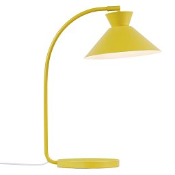 Dial stolní lampa žlutá - NORDLUX Obrázek pro produkt Dial stolní lampa žlutá - NORDLUX