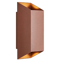 Nico Square 22 venkovní nástěnné svítidlo rez - NORDLUX Obrázek pro produkt Nico Square 22 venkovní nástěnné svítidlo rez - NORDLUX