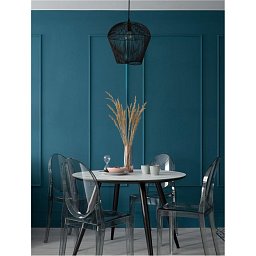 Závěsné svítidlo BREDO černý hliník černý kabel E27 1x12W 230V IP20 bez žárovky - NOVA LUCE Obrázek pro produkt Závěsné svítidlo BREDO černý hliník černý kabel E27 1x12W 230V IP20 bez žárovky - NOVA LUCE