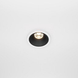 Vestavné svítidlo 3000K 10W teplá bílá 450lm černá/bílá hliník stmívatelné - MAYTONI Obrázek pro produkt Vestavné svítidlo 3000K 10W teplá bílá 450lm černá/bílá hliník stmívatelné - MAYTONI