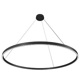 Závěsné svítidlo Rim 3000K 81W 2800lm černý hliník kruhový design - MAYTONI Obrázek pro produkt Závěsné svítidlo Rim 3000K 81W 2800lm černý hliník kruhový design - MAYTONI