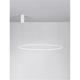 Závěsné svítidlo TARQUIN bílý hliník a akryl LED 58W 230V 3000K IP20 stmívatelné - NOVA LUCE Obrázek pro produkt Závěsné svítidlo TARQUIN bílý hliník a akryl LED 58W 230V 3000K IP20 stmívatelné - NOVA LUCE