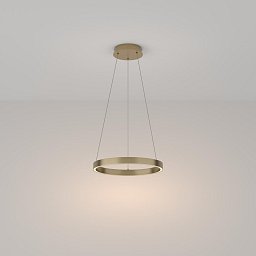 Závěsné svítidlo Rim 3000K 25W 1200lm mosaz hliník teplá bílá - MAYTONI Obrázek pro produkt Závěsné svítidlo Rim 3000K 25W 1200lm mosaz hliník teplá bílá - MAYTONI