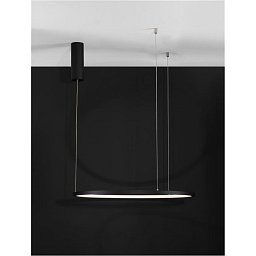 Závěsné svítidlo TARQUIN černý hliník a akryl LED 36W 230V 3000K IP20 stmívatelné - NOVA LUCE Obrázek pro produkt Závěsné svítidlo TARQUIN černý hliník a akryl LED 36W 230V 3000K IP20 stmívatelné - NOVA LUCE