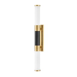 Nástěnné svítidlo HUNTINGTON mosaz/sklo starobronz/bílá LED 14W 2700K stmívatelné - HUDSON VALLEY Obrázek pro produkt Nástěnné svítidlo HUNTINGTON mosaz/sklo starobronz/bílá LED 14W 2700K stmívatelné - HUDSON VALLEY