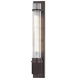 Nástěnné svítidlo SHAW ocel/sklo starobronz/čirá E27 1x6W - HUDSON VALLEY Obrázek pro produkt Nástěnné svítidlo SHAW ocel/sklo starobronz/čirá E27 1x6W - HUDSON VALLEY