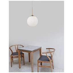 Závěsné svítidlo ATHENA opálové sklo mosazný kov E27 1x12W 230V IP20 bez žárovky - NOVA LUCE Obrázek pro produkt Závěsné svítidlo ATHENA opálové sklo mosazný kov E27 1x12W 230V IP20 bez žárovky - NOVA LUCE