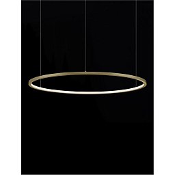 Závěsné svítidlo TARQUIN broušený zlatý hliník a akryl LED 48W 230V 3000K IP20 stmívatelné - NOVA LUCE Obrázek pro produkt Závěsné svítidlo TARQUIN broušený zlatý hliník a akryl LED 48W 230V 3000K IP20 stmívatelné - NOVA LUCE
