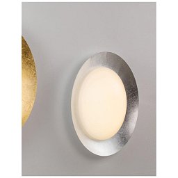 Stropní svítidlo ZANO kov a akrylový difuzor bílá zvenku plátkované stříbro uvnitř LED 28W 230V 3000K IP20 stmívatelné - NOVA LUCE Obrázek pro produkt Stropní svítidlo ZANO kov a akrylový difuzor bílá zvenku plátkované stříbro uvnitř LED 28W 230V 3000K IP20 stmívatelné - NOVA LUCE
