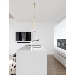 Závěsné svítidlo CHANGE zlatý hliník a akryl LED 48W 230V 3000K IP20 stmívatelné - NOVA LUCE Obrázek pro produkt Závěsné svítidlo CHANGE zlatý hliník a akryl LED 48W 230V 3000K IP20 stmívatelné - NOVA LUCE
