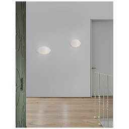 Nástěnné svítidlo ASTRID bílý kov a akryl LED 20W 220-240V 3000K IP20 - NOVA LUCE Obrázek pro produkt Nástěnné svítidlo ASTRID bílý kov a akryl LED 20W 220-240V 3000K IP20 - NOVA LUCE
