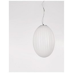 Závěsné svítidlo HECTOR chromovaný kov opálové sklo E27 1x12W 230V IP20 bez žárovky - NOVA LUCE Obrázek pro produkt Závěsné svítidlo HECTOR chromovaný kov opálové sklo E27 1x12W 230V IP20 bez žárovky - NOVA LUCE
