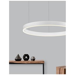 Závěsné svítidlo MOTIF bílý hliník a akryl LED 48W 230V 3000K IP20 stmívatelné - NOVA LUCE Obrázek pro produkt Závěsné svítidlo MOTIF bílý hliník a akryl LED 48W 230V 3000K IP20 stmívatelné - NOVA LUCE