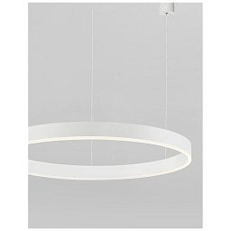 Závěsné svítidlo MOTIF bílý hliník a akryl LED 55W 230V 3000K IP20 stmívatelné - NOVA LUCE Obrázek pro produkt Závěsné svítidlo MOTIF bílý hliník a akryl LED 55W 230V 3000K IP20 stmívatelné - NOVA LUCE