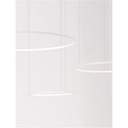 Závěsné svítidlo PURPLE bílá nerez ocel a silikon LED 84W stmívatelné - NOVA LUCE Obrázek pro produkt Závěsné svítidlo PURPLE bílá nerez ocel a silikon LED 84W stmívatelné - NOVA LUCE
