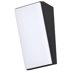 Venkovní nástěnné svítidlo KEEN černý hliník akrylový difuzor LED 12W 3000K 220-240V 108st. IP65 - NOVA LUCE Obrázek pro produkt Venkovní nástěnné svítidlo KEEN černý hliník akrylový difuzor LED 12W 3000K 220-240V 108st. IP65 - NOVA LUCE
