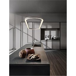 Závěsné svítidlo CUPPE bílý hliník a akryl LED 58W 230V 3000K IP20 stmívatelné - NOVA LUCE Obrázek pro produkt Závěsné svítidlo CUPPE bílý hliník a akryl LED 58W 230V 3000K IP20 stmívatelné - NOVA LUCE