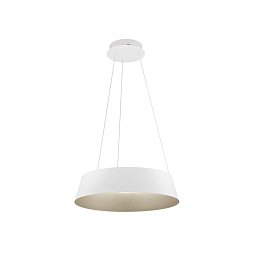 Závěsné svítidlo ALBA bílý hliník šampaň a zlatá LED 50W 230V 3000K IP20 stmívatelné - NOVA LUCE Obrázek pro produkt Závěsné svítidlo ALBA bílý hliník šampaň a zlatá LED 50W 230V 3000K IP20 stmívatelné - NOVA LUCE