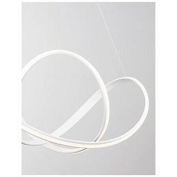 Závěsné svítidlo APUS bílý hliník a akryl LED 50W 230V 3000K IP20 stmívatelné - NOVA LUCE Obrázek pro produkt Závěsné svítidlo APUS bílý hliník a akryl LED 50W 230V 3000K IP20 stmívatelné - NOVA LUCE