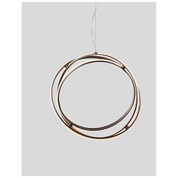 Závěsné svítidlo PERTONE černý fialový hliník a akryl nastavitelné LED 63W 230V 3000K IP20 stmívatelné - NOVA LUCE Obrázek pro produkt Závěsné svítidlo PERTONE černý fialový hliník a akryl nastavitelné LED 63W 230V 3000K IP20 stmívatelné - NOVA LUCE
