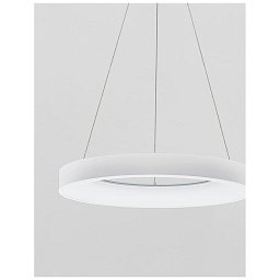 Závěsné svítidlo RANDO THIN bílý hliník a akryl LED 50W 230V 4000K IP20 stmívatelné - NOVA LUCE Obrázek pro produkt Závěsné svítidlo RANDO THIN bílý hliník a akryl LED 50W 230V 4000K IP20 stmívatelné - NOVA LUCE