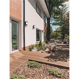 Venkovní nástěnné svítidlo CAPE antracitový hliník matný akryl a čiré sklo LED 10W 3000K 220-240V 112st. IP65 - NOVA LUCE Obrázek pro produkt Venkovní nástěnné svítidlo CAPE antracitový hliník matný akryl a čiré sklo LED 10W 3000K 220-240V 112st. IP65 - NOVA LUCE