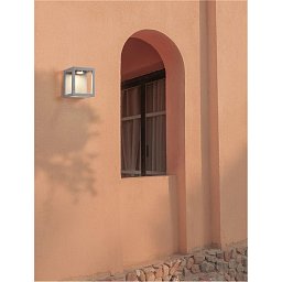 Venkovní nástěnné svítidlo BEV šedý beton skleněný difuzor LED 5W 3000K 120-230V IP65 - NOVA LUCE Obrázek pro produkt Venkovní nástěnné svítidlo BEV šedý beton skleněný difuzor LED 5W 3000K 120-230V IP65 - NOVA LUCE
