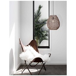 Závěsné svítidlo GRIFFIN závěsné svítidlo, železo a papír, přírodní barva 1x12W E27 - NOVA LUCE Obrázek pro produkt Závěsné svítidlo GRIFFIN závěsné svítidlo, železo a papír, přírodní barva 1x12W E27 - NOVA LUCE