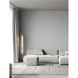 Nástěnné svítidlo FLEA zlatá a opálové bílé skleněné stínidlo LED 38W 3000K stmívatelné - NOVA LUCE Obrázek pro produkt Nástěnné svítidlo FLEA zlatá a opálové bílé skleněné stínidlo LED 38W 3000K stmívatelné - NOVA LUCE