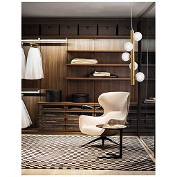 Závěsné svítidlo JAKLIN opálové sklo antický mosazný kov zlatý kabel G9 5x5W 230V IP20 bez žárovky - NOVA LUCE Obrázek pro produkt Závěsné svítidlo JAKLIN opálové sklo antický mosazný kov zlatý kabel G9 5x5W 230V IP20 bez žárovky - NOVA LUCE