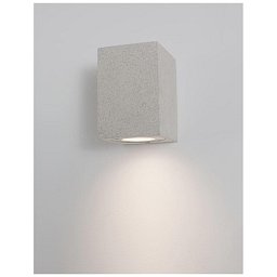 Venkovní nástěnné svítidlo FUENTO bílý pískovec skleněný difuzor GU10 1x7W IP65 100-240V bez žárovky světlo dolů - NOVA LUCE Obrázek pro produkt Venkovní nástěnné svítidlo FUENTO bílý pískovec skleněný difuzor GU10 1x7W IP65 100-240V bez žárovky světlo dolů - NOVA LUCE