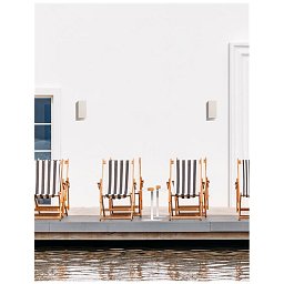 Venkovní nástěnné svítidlo FUENTO bílý pískovec skleněný difuzor GU10 2x7W IP65 100-240V bez žárovky světlo nahoru a dolů - NOVA LUCE Obrázek pro produkt Venkovní nástěnné svítidlo FUENTO bílý pískovec skleněný difuzor GU10 2x7W IP65 100-240V bez žárovky světlo nahoru a dolů - NOVA LUCE